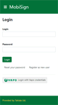 Mobile Screenshot of mobi.vapo.fi