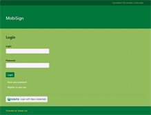 Tablet Screenshot of mobi.vapo.fi